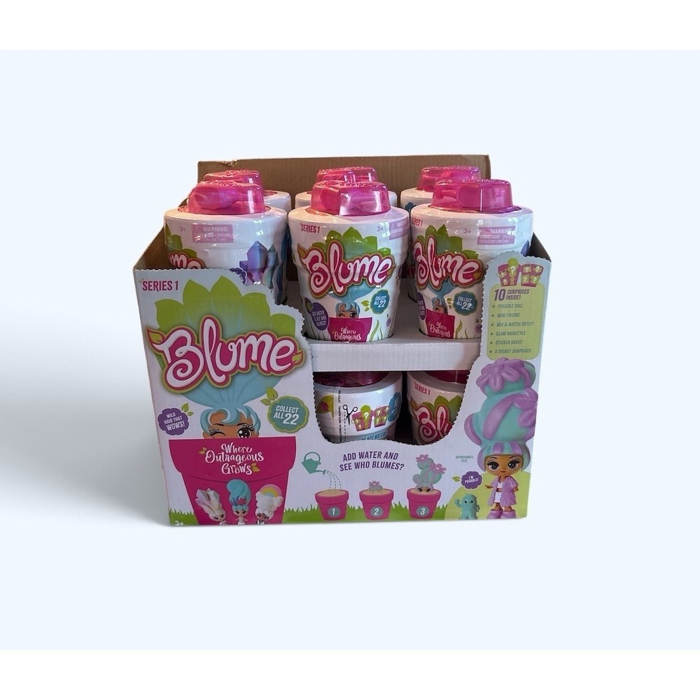 Skyrocket Blume Doll Add Water & See Who Grows mystery packaging WHOLE CASE 12